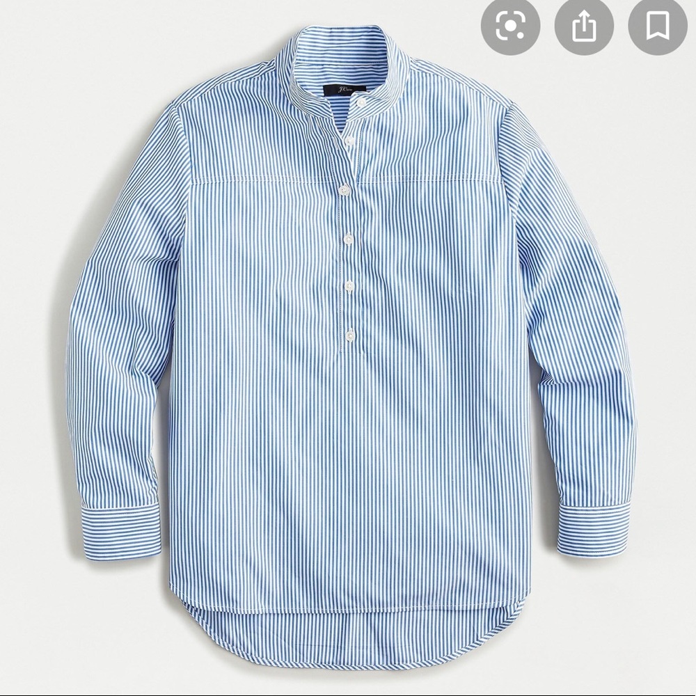 Great condition: j crew button up shirt stripe